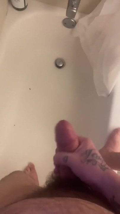 Cum in the shower