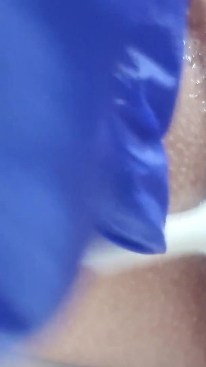 Captivating moment from "Juicy bare pussy and asshole widening at home..."