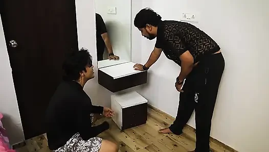 Two Men Comes to Steal Things but Dont Get Anything and Fucked Hardcore Room Owner Lady