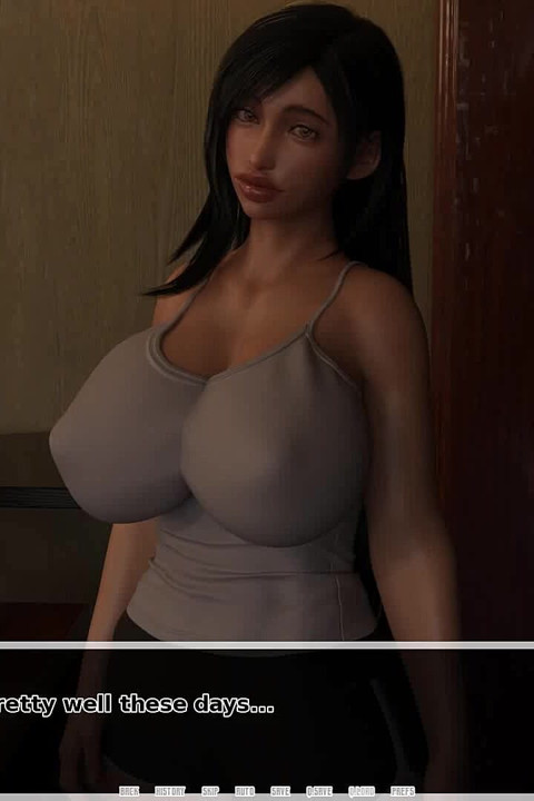 Tifa's Dark Heaven:the Cuck Was Kissing His Girlfriend While the Bull Accidentally Came Inside Her Pussy - Episode 36