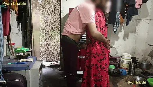Bhabhi brother-in-law sex in the morning went to sister-in-law's room in the morning and made a loud bitch, big cock to Hindi audio desi sister-in-law.