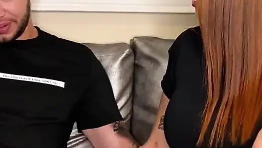 Beautiful Redhead White Girl Andrea Castro Gives Me a Hot Interview - Brian Evansx