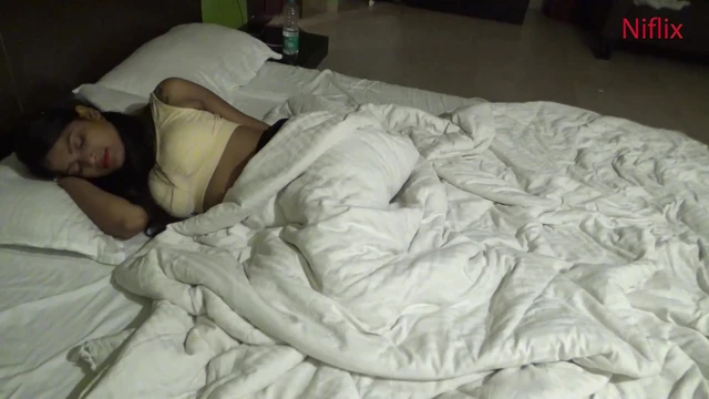 Two travellers came to a lonely desi girl's home at night to stay. After some time they fucked that girl.