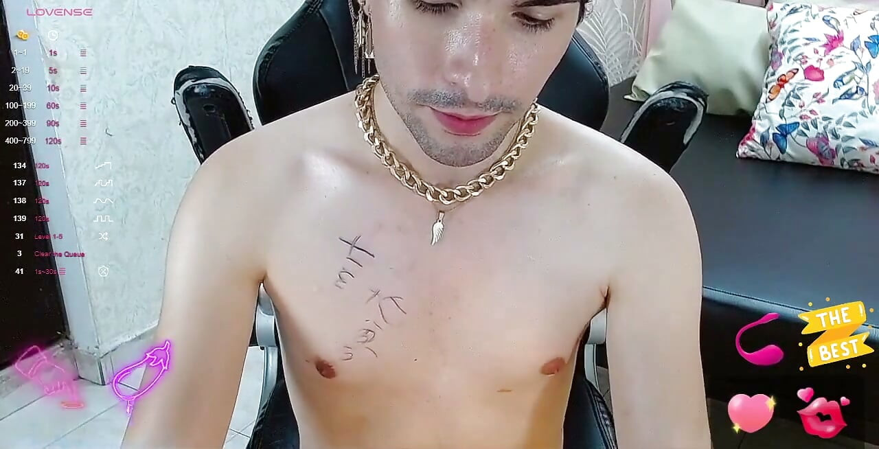 Young Twink Uncut Masturbating