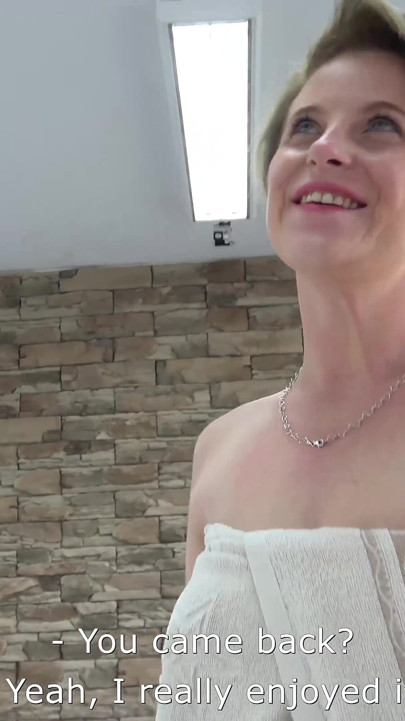 Blonde beauty gets banged in amazing pov action