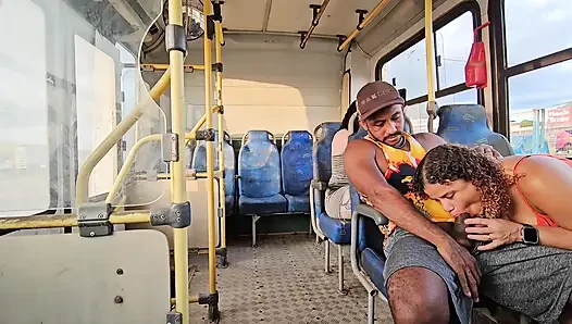 A SHAMELESS COUPLE RIDING IN PUBLIC TRANSPORT AND BACKSEAT PASSENGER FILMING EVERYTHING