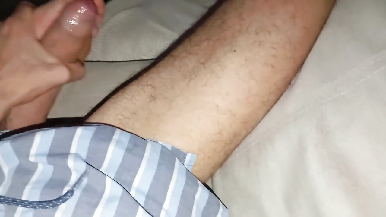 This Guy's Insatiable Cock Is Masturbated with His Feet and Fucks the Couch