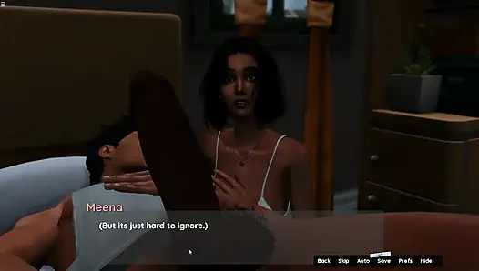 Indian Stepsister Sucking And Giving Deepthroat Blowjob To A Black Huge Cock