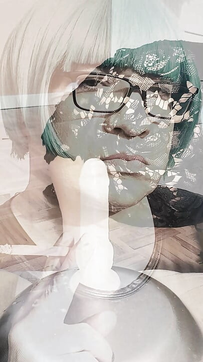 Seksowna maminsynek dziwka Kandi palenie i niechlujstwo ssanie