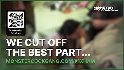 5 büyük yarağın lezzetli boşalması (monstercockgang)