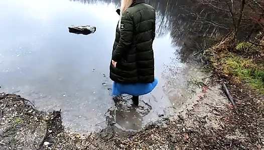 Лизни мои резиновые сапоги