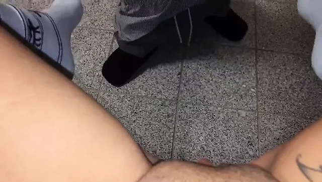 Cuckold gets the filled condom from his mistress