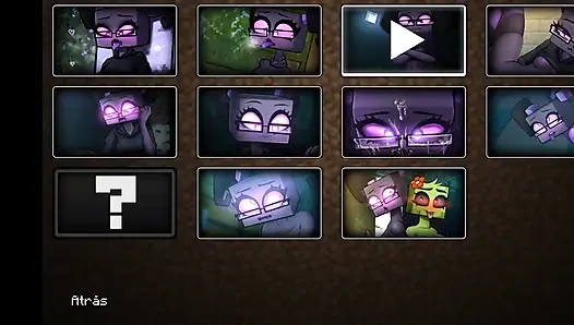 Hornycraft ender kız tüm sahneler derlemesi (yetişkin 3 boyutlu animasyon)