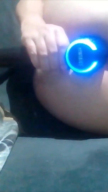 Must-see moment from "Ass masturbation with sex machine"