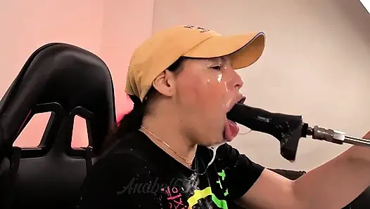I Burp Filthily in Your Face and Hard Cock, I Fuck My Throat Hard