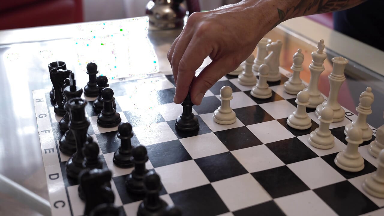 My chess opponent hit me with the of my life in a place and the doctor discovered us