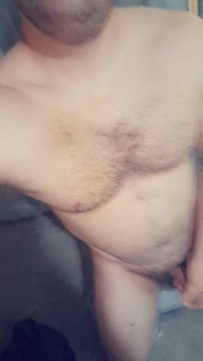 Pubic jerking off