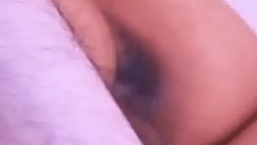 The schoolgirl escapes to jump on her teacher.