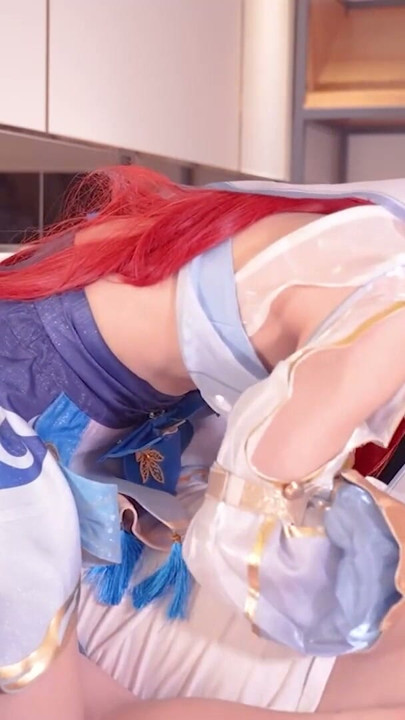 Face Sitting Genshin Impact Nilou Cosplayer, Asian Hentai Cosplay 9 | Clip 2
