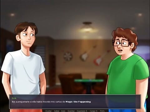 Summertime Saga Cap 15 - Threesome With My Stepmother And Her Friend In Bed