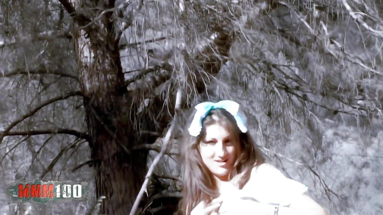Alys Rebel: Disguised Teen Making a Hot Strip