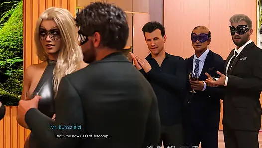 Anna aufregende zuneigung [ch.2 ep.23] - Ehemann erkennt seine frau nicht als den Spermaladung auf der maskierten sexparty - teil 1