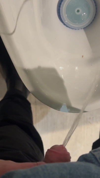 Compilation of me pissing myself and pissing in public toilets | Clip 2