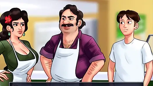 Yaz mevsimi efsanesi - Johannes Odette'i sikiyor, Johannes Maria'yi sikiyor, Eva bebeğini doğuruyor