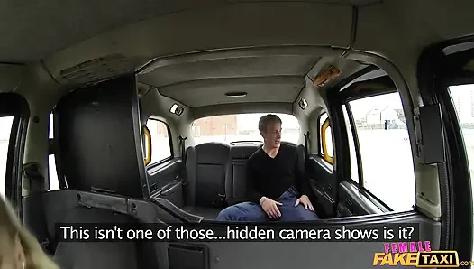Female Fake Taxi - Student and Driver Caught Fucking