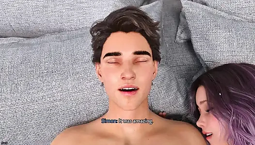 Julia Locks the Bedroom Door, Takes the Top Spot And Ends Up Begging For Thick Cumshot All Over Her