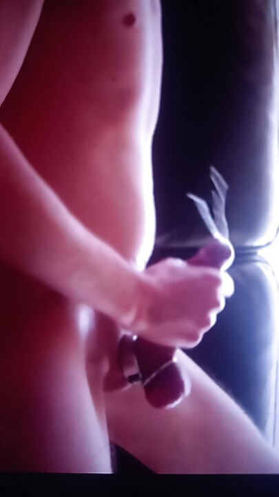 Algerian Boy jerking his big dick until he cum