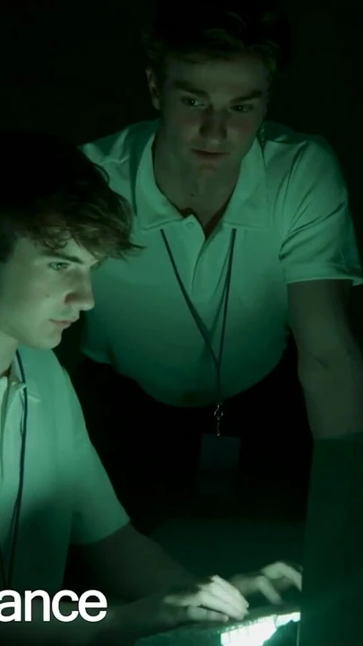 Powerful moment from "Severance Gay Porn Parody - Sexerance, Part 1 - Freeuse Twink Sex (Full Free SFW)"