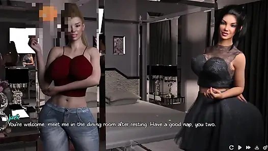 Pure Love No1: Джек поужинает с Ava, Eve и Lily