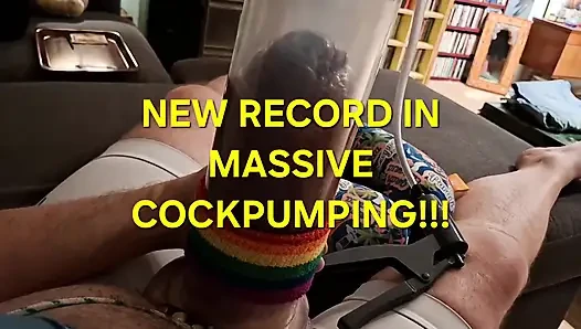 Extreme Silicone Cock Pumping