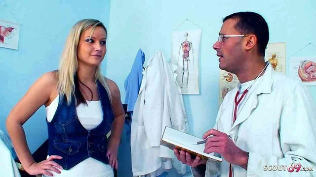 Nymphomaniac PAWG Teen gets Rough Fuck by her gynecologist