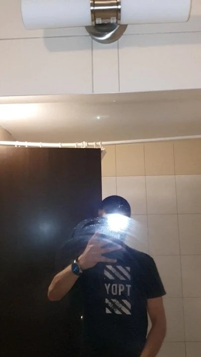in the bathroom on the sea I shine cock