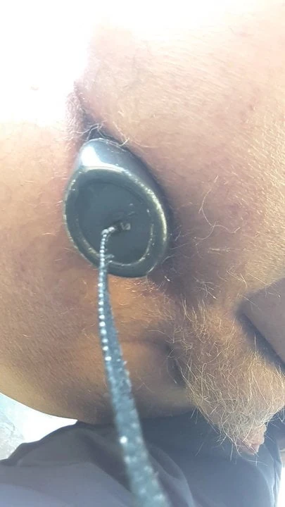 The Deodorant bottle comes out of my asshole.