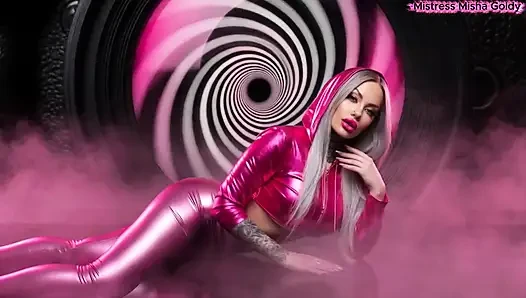 Werde dumm und und undicht für Mistress Misha