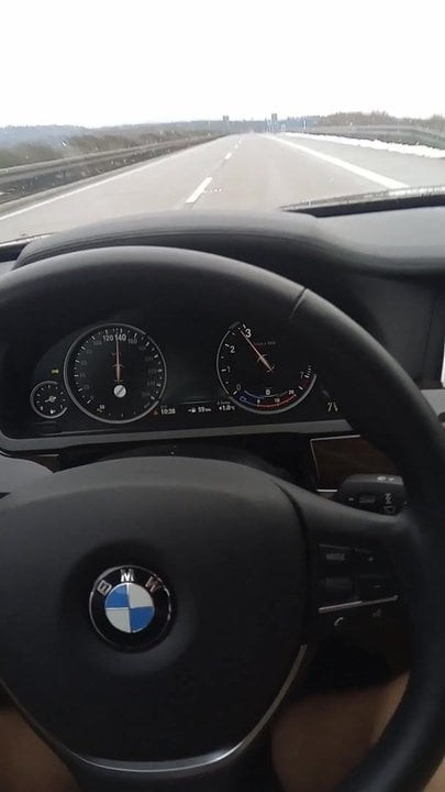 Driving BMW