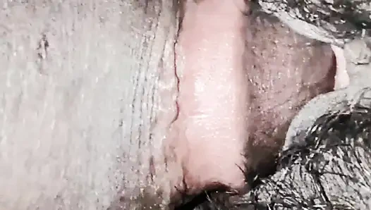 Bihar mommy likes to fuck Dirty Pooja's big black cock and take her throat deep