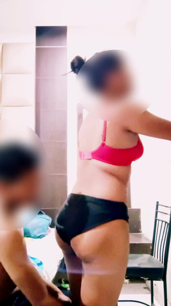 Powerful moment from "I brought my best friend to my house,  sucked her juicy boobs"