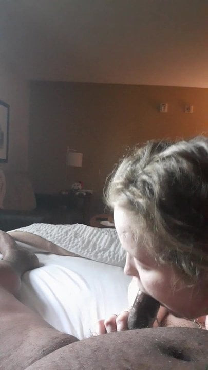 Angel sucking my cock after I just fucked her ass