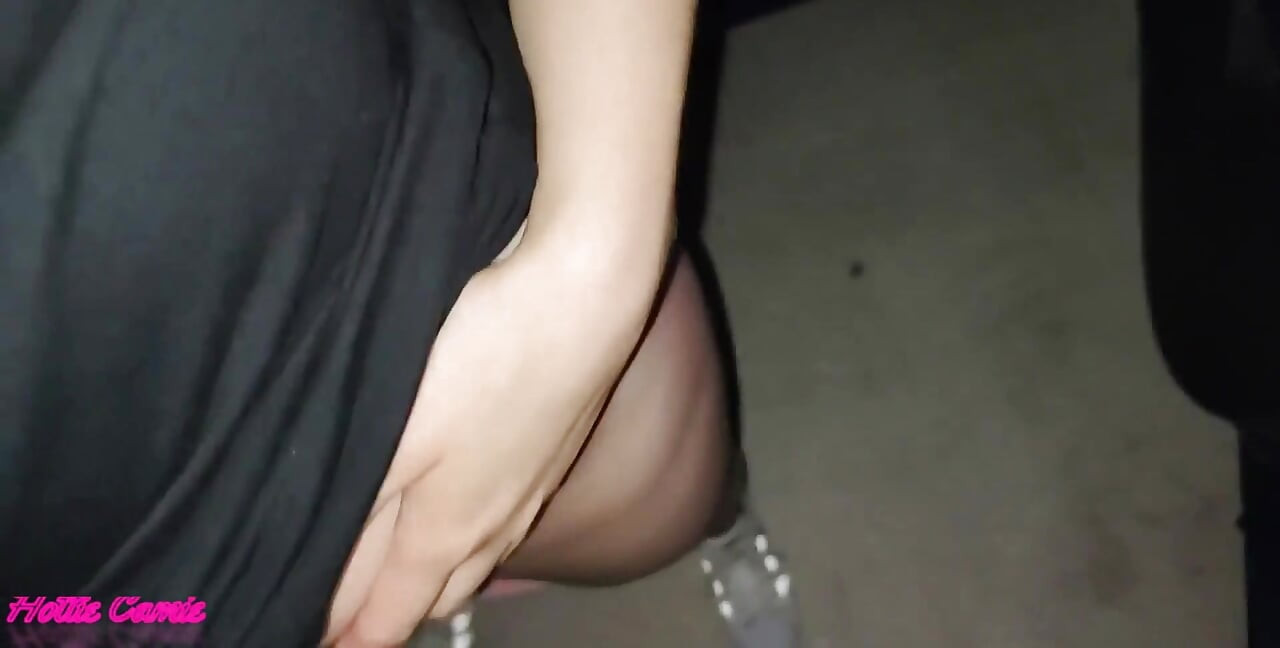 Cheating Wife Fucked by a Stranger in the Parking Lot After the Club