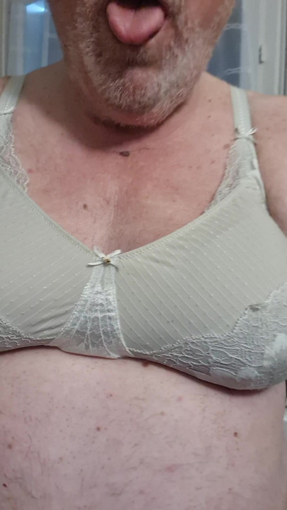 With a bra