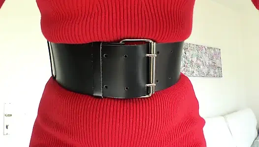 Ikat pinggang ketat lebar bagian 77 lady victoria valente