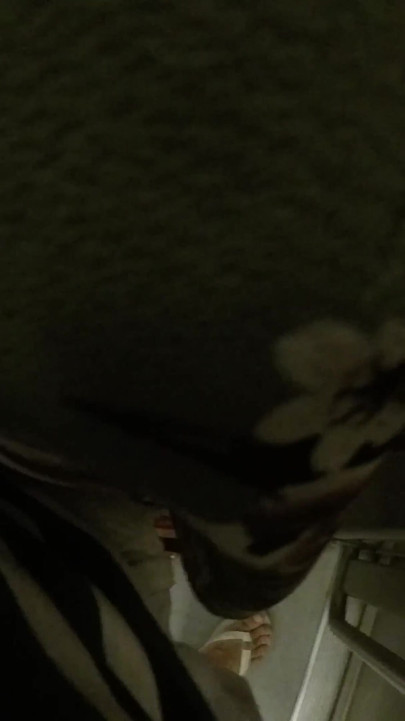Hot MILF Stranger Grabs & Rubs My Hard Dick Through Shorts on Crowded Train