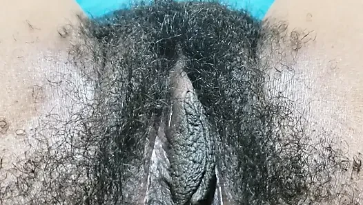 Hot Hairy MILF Pussy Close Up With Seductive Amateur Energy