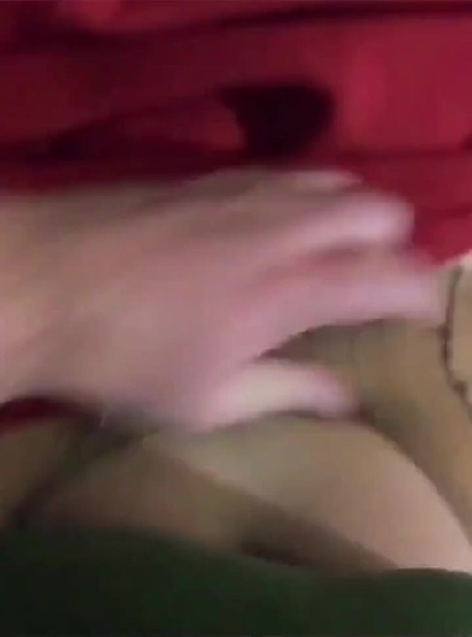 Santa's Horny Slut MILF Blowjob, Doggystyle & Cum on Gloves & Red Coat