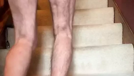Ağır çekimde çıplak koşu