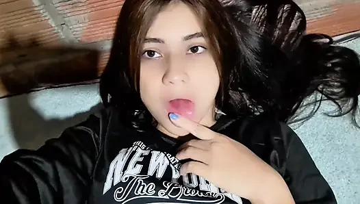 WTF? Very tender, but she is no longer innocent! My stepdaughter sticks to me with her Mini Short and gets me to fuck her